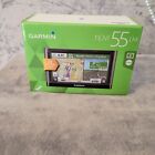 Garmin nuvi 55LM 5” GPS with Lifetime Map Updates Black Tested Working