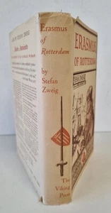 Stefan Zweig ~ Erasmus of Rotterdam ~ HG DJ G (1934 1st ed) - Picture 1 of 14