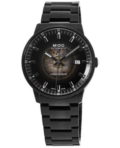 New Mido Commander Gradient Black Dial Black Men's Watch M021.407.33.411.00 - Picture 1 of 4