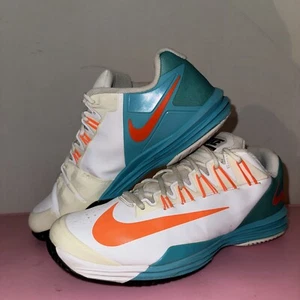 NIKE 2015 Madrid Rafa Nadal Lunar Ballistec Shoes Sneakers 631653-183 Size 10.5 - Picture 1 of 9