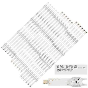 LED Strips For Samsung BN96-50310A BN96-50311A BN96-50312A UN75TU8000 UE75TU7000 - Picture 1 of 8