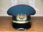 Kazakhstan Kazakh Ground Forces Officer's Service Cap Hat New All Sizes 54-62