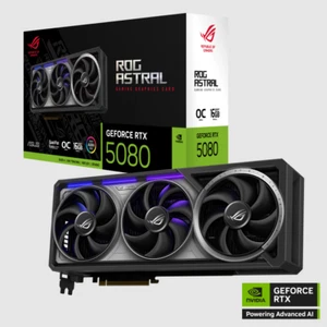 ASUS ROG Astral GeForce RTX 5080 O16GB GDDR7 Quad-fan design - Picture 1 of 13