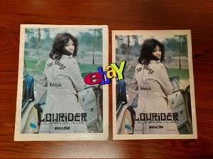 Lowrider Magazine Original January 1977 1st Issue And 2007 Anniversary Issue - Picture 1 of 6