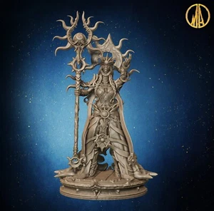 Dungeons and Dragons - HD Resin Print - Medium Humanoid - Black Sun Priestess - Bild 1 von 9