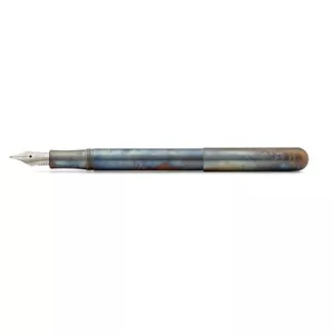 Kaweco Germany,Füllfederhalter,Fountain Pen,Liliput Fireblue,Edelstahl gebläut - Bild 1 von 4