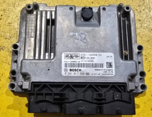 FORD FIESTA MK7 1.6 TDCI TZDJA DIESEL ENGINE ECU AV21-12A650-HG - Picture 1 of 3
