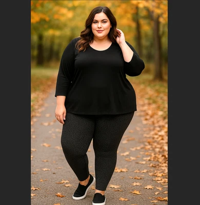 Y2K Torrid Leggings 3X Animal Leopard Print Shimmer Plus Elastic Waist USA VTG - Image 1 of 4