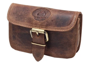 Greenburry Vintage HÃ¼fttasche Leder GÃ¼rteltasche Bauchtasche braun Damentasche - Picture 1 of 3