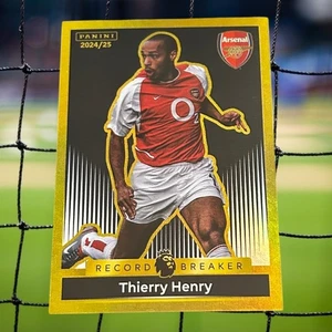 Pegatina de fútbol Panini Premier League 2025 n.º 339 Thierry Henry - Record Breaker - Imagen 1 de 1