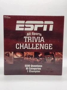 ESPN All Sports Trivia Challenge Game 2000 Questions SEALED NEW - Picture 1 of 6