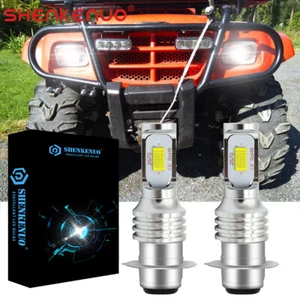 Faros LED H6M P15D 6000 K para Suzuki Eiger 400 Vinson 500 2002-2007 - Imagen 1 de 11