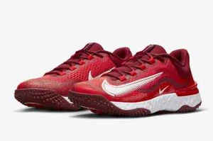 NIKE ALPHA HUARACHE ELITE 4 TURF MEN'S BASEBALL CLEATS DJ6523-616 - Picture 1 of 6