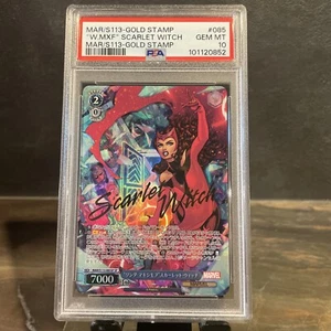 🔥PSA 10 Weiss Schwarz Marvel vol.2 MAR/S113-085SP SP Scarlet Witch FOIL - Picture 1 of 4