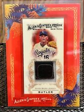 BILLY BUTLER 2010 TOPPS ALLEN & GINTER'S KC ROYALS GAME USED JERSEY PATCH RELIC!