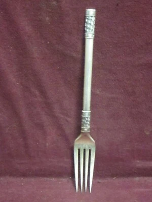 Wallace Sterling Aegean Weave  DINNER FORK 8" 57g  no monogram - Image 1 of 4