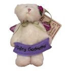READ Boyds Bears Fairy Godmother Miniature Mini Bear Ornament Plush Stuffed READ