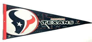 Houston Texans NFL Football Felt 30" Pennant Vintage USA Wincraft Sports - Picture 1 of 3