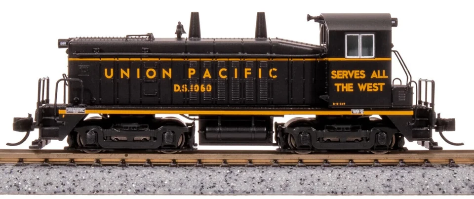 BROADWAY LIMITED 7501 N EMD NW2 UP 1073 Blk w/ Yellow Paragon4 Sound/DC/DCC - Image 1 of 1