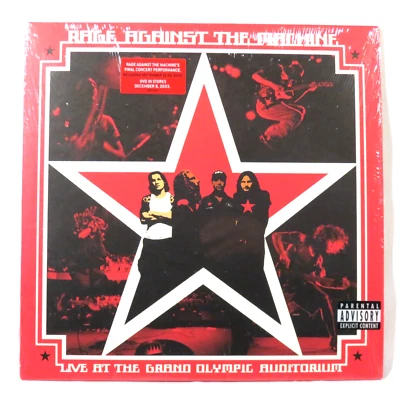 RAGE AGAINST THE MACHINE ‎– Live At Grand Olympic Auditorium 2003 US 2LP NM SIS - Image 1 of 4