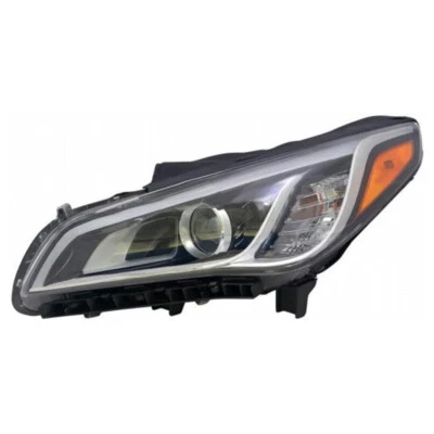 NEW LEFT SIDE HEADLIGHT COMPATIBLE WITH HYUNDAI SONATA LIMITED SEDAN 2015-2016 Foto 1 de 4