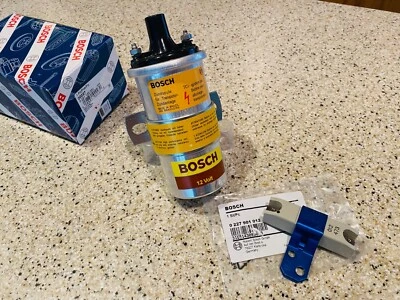 MERCEDES BENZ W113 W111 W109 IGNITION BLUE COIL BOSCH 0221122001 BALLAST RESISTO - Image 1 of 4