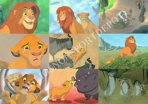 THE LION KING 1994 SKYBOX AMC THEATRES PROMOTIONAL BASE CARD SET 16 DISNEY - Picture 1 of 1