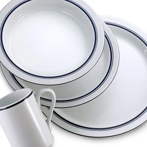 DANSK CHRISTIANSHAVN BLUE FOUR PIECE PLACE SETTING -- NEW IN OPEN BOX -- - Picture 1 of 9