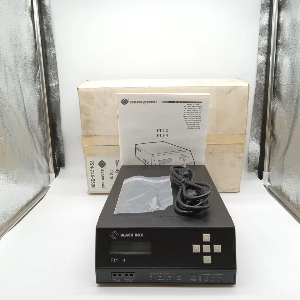 Black Box FT1-4 Voice-Data External Multiplexor - Image 1 of 3