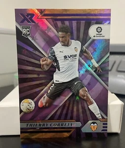 2021-22 Panini Chronicles XR La Liga Purple Astro #137 Thierry Correia RC - Imagen 1 de 2