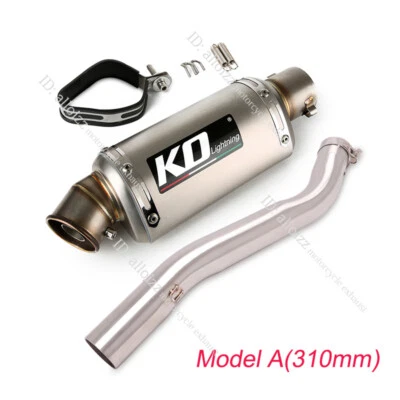 For Honda CBR600F4i 2001-2007 Exhaust Pipe Motorcycle 51mm Muffler Silencers Tip - Image 1 of 4