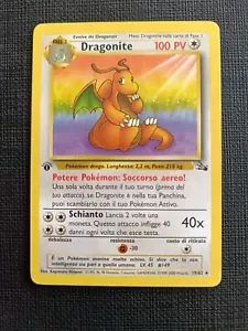 Pokémon Vitrine No Holo 19/62 Zuerst Edition / First Edition Fossil Ita - Bild 1 von 6
