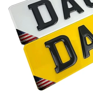2x Distintivi Adesivo Resina Gel Rustica Americana Targa Muscolo Auto Muscolo 3D - Foto 1 di 3