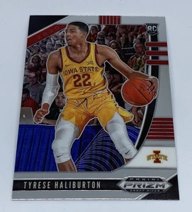 2020-21 PANINI PRIZM DRAFT ROOKIE RC TYRESE HALIBURTON #50 - Picture 1 of 2