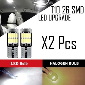 Per Honda Civic Lampadine Laterali T10 26 Smd Mk8 Aggiornamento Led Bianco W5W 501 168 - Foto 1 di 5