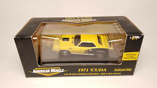 Ertl 1971 71 Hemi Cuda yellow  1/43