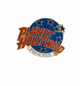 Planet Hollywood Pheonix Lapel Pin - Original Logo Pin - 1 3/4 x 1 1/2"
