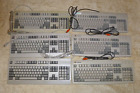 Lot of 6 Vintage Near Mint 3-Acer 6511-N91 & 3-Gateway 2196003 PS/2 Keyboards