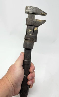 Antigua llave de tubo RAILROAD BEMIS & CALL ~ SPRINGFIELD MASS 12"~ Railroadonia Foto 1 de 4