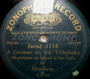 DICK DARBY / G.H. SNAZELLE "Un alemán en el teléfono / A Whistling Yarn" 1913 - Imagen 1 de 2