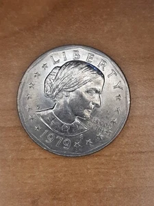 Susan B. Anthony Clad Coin 1979 P Philadelphia Mint 1D Nice Not Silver - Picture 1 of 12
