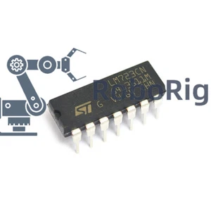 Regolazione IC 10 pezzi LM723CN LM723 DIP-14 Regolatore di tensione 2-37V NUOVO - Foto 1 di 1