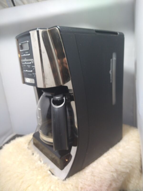 Online Shopping Store MR COFFEE COFFEE MAKER AUTOMATIC 12 CUP COFFEE MAKER STAINLESS STEEL - NICE COND