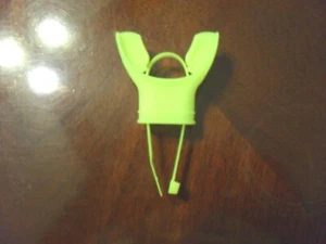 SCUBA Mouthpiece Florescent Yellow & matching tie "Brand New" Made in AMERICA.. - Picture 1 of 2