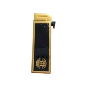 Antikes Feuerzeug Etui Alfa von Feudor France Bte S.G.D.G. Sun Line Black & Gold - Bild 1 von 10