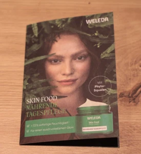 Weleda Skin Food Face Care Nährende Tagespflege ** Probepackung zum Ausprobieren - Bild 1 von 4
