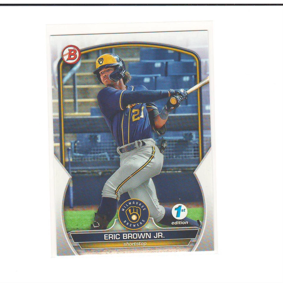 2023 Bowman 1st Edition #BPPF-41 Eric Brown Jr. - Image 1 of 1