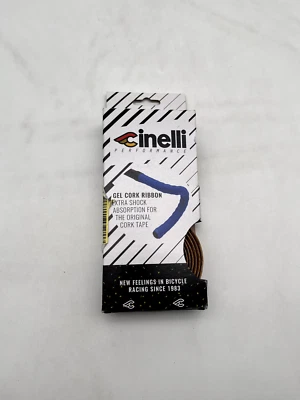 Cinelli Lenkerband, Gel, Kork Braun Natur Fahrradlenker Unisex Polyurethan Kork - Bild 1 von 4