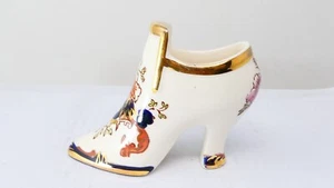 Masons Mandalay Ceramic Shoe Boot Ornament Floral Gilt Compton Woodhouse - Picture 1 of 6
