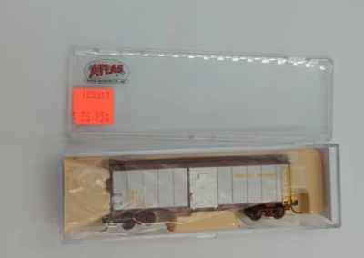 N Scale Atlas 50002498 Roberval Saguenay 1932 ARA Box Car Road # 1026 - Image 1 of 4